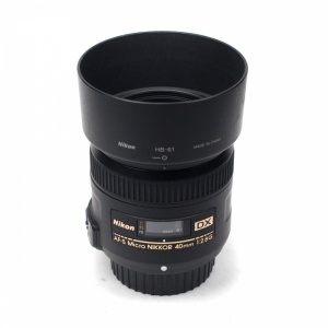 Used Nikon 40mm F2.8 AF-S MICRO Lens